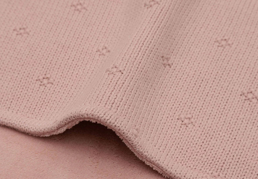 Wiegdeken cosy knit Fleece