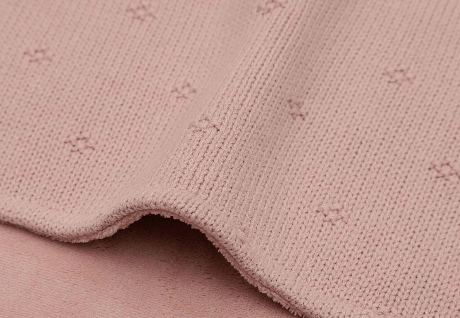 Wiegdeken cosy knit Fleece