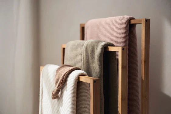 Wiegdeken basic knit Fleece