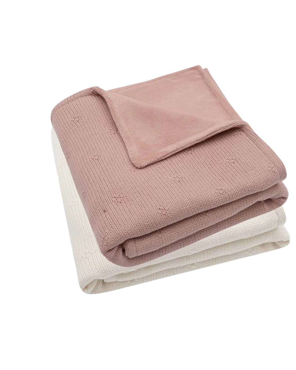 Wiegdeken cosy knit Fleece