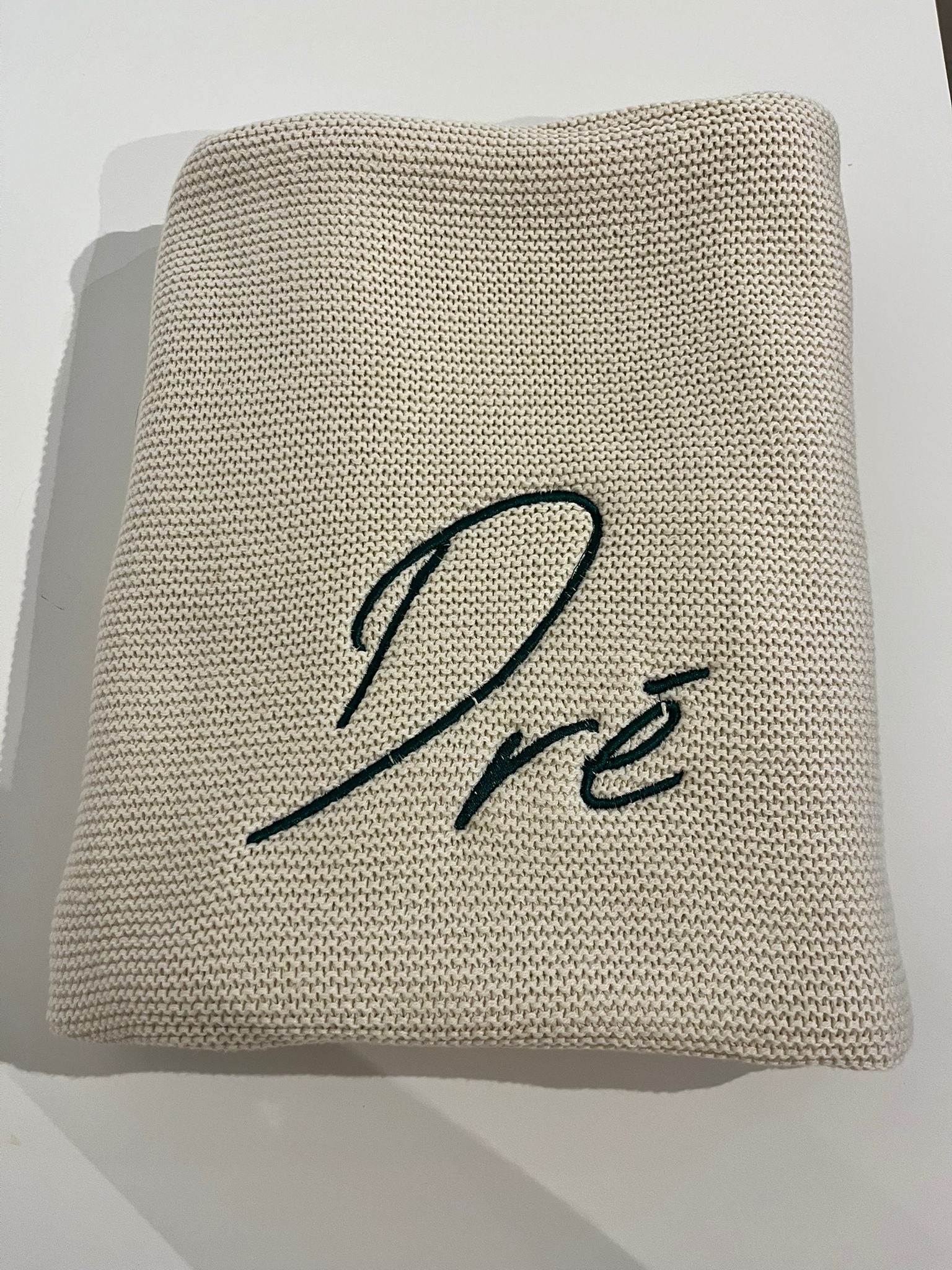 Wiegdeken basic knit Fleece